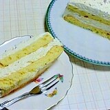 かぼちゃのショートケーキ(^o^)